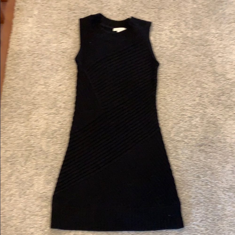 Sleeveless sweater dress